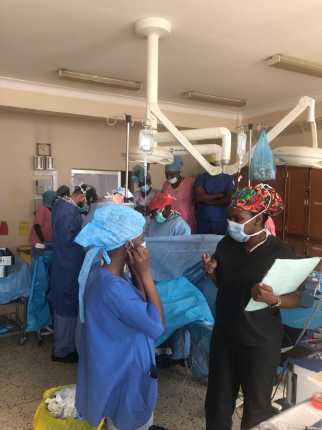 Dr-Kayanja-First-Surgery-Uganda-Spine-Surgery-Mission-2019-day5