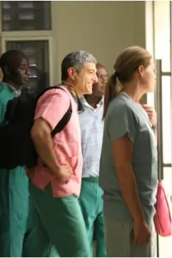 pink scrubs